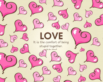 Cute Valentine S Day Love Quote Wallpaper