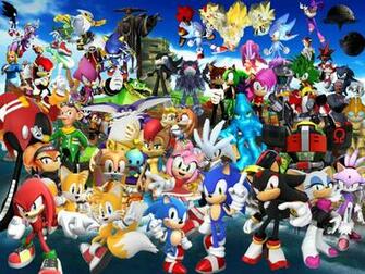 Sonic And The Whole Gang By Pawnkracker