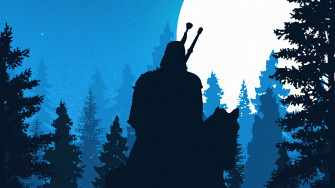 Wallpaper 4k The Witcher Minimal