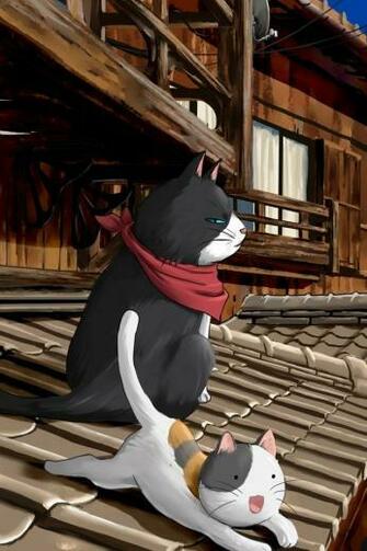 Nyan Koi Anime Series iPhone HD Wallpaper