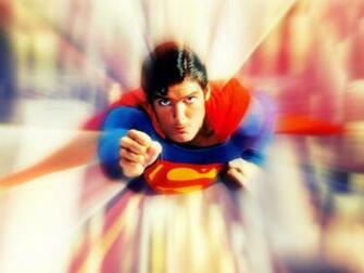 Superman The Movie Wallpaper Stock Photos