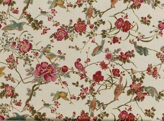 Victorian Flower Background Wallpaper