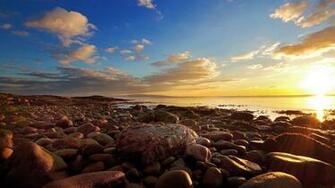 Landscape In Sunset X Close