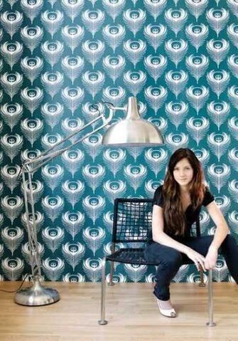 Ferm Living Feather Wallpaper