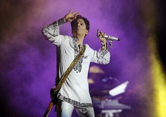 Prince Singer R B Pop Concert Wallpaper Background