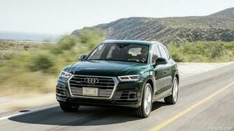 Audi Q5 Tdi Color Azores Green Metallic Front HD