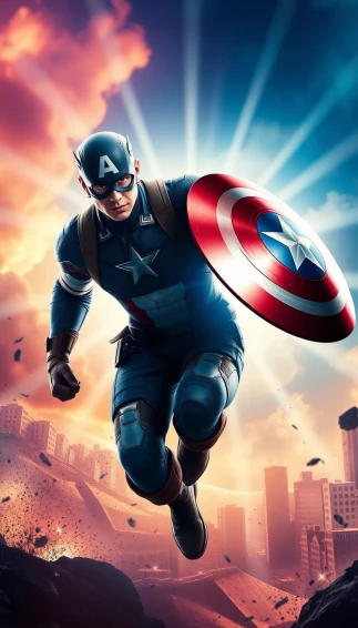 Captain America Mobile Wallpaper