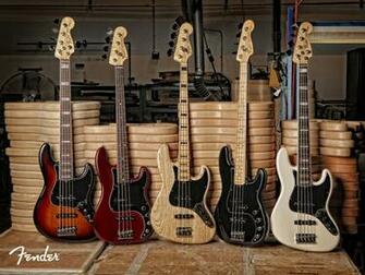 Fender Guitar Bass Wallpaper Desktop Wallpaperlepi