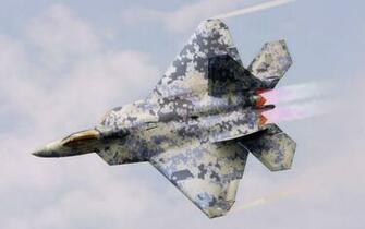 F22 Wallpaper Digital Cloud HD