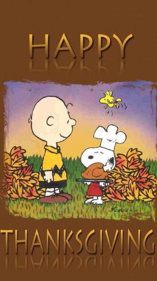 iPhone Wallpaper Thanksgiving Tjn Snoopy