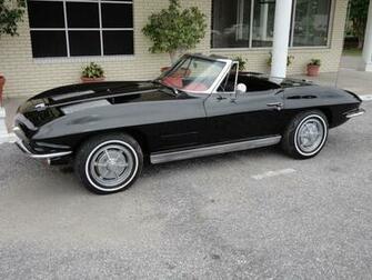 Chevrolet Corvette Stingray Convertible Supercar Muscle Classic H