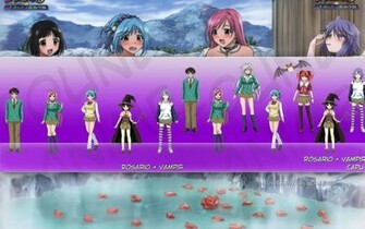 Rosario Vampire Wallpaper By Weissdrum