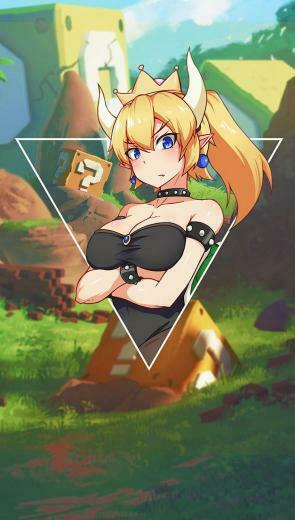 HD Wallpaper Anime Girls Picture In Bowsette Art And