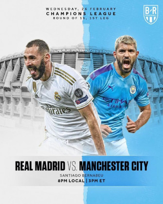 Uefa Champions League Real Madrid Vs Manchester City Tv Episode