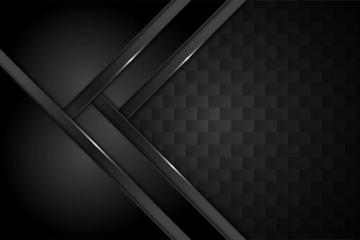 Modern Black Metallic Background Vectors