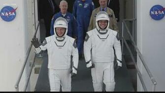 Nasa Spacex Crew Dragon Demo Crewed Launch Wtsp