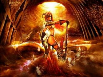 Goddess Of War Wallpaper Background