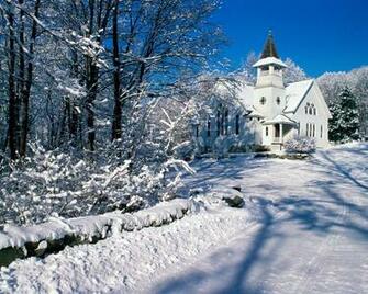 Winter Wonderland Dreamy Snow Scene Wallpaper No