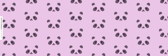 Pink Panda Face Ask Fm Background Animal Wallpaper
