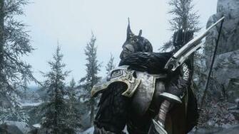 Black And White Horse Painting The Elder Scrolls V Skyrim