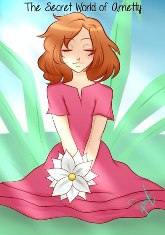 The Secret World Of Arrietty By Kuraikitsune13