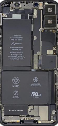 Cool Insides By Ifixit Battery HD iPhone Wallpaper