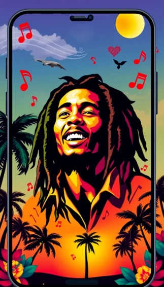 Bob Marley Phone Wallpaper