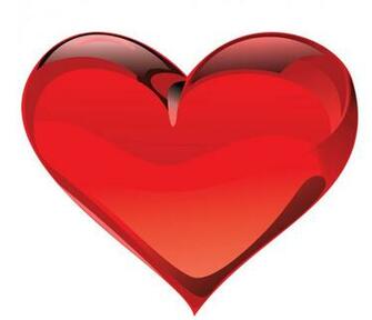 Wallpaper Red Heart Photo For Desktop