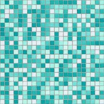 Mosaic Tile Background Seamless Pattern Aqua
