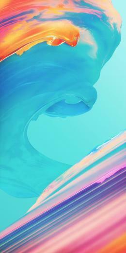 Picture Of Colorful Waves In Abstract For Xiaomi Redmi Plus