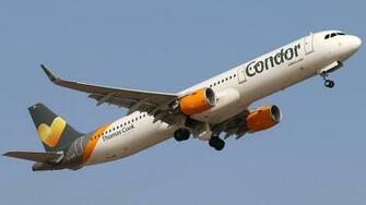 Image Airplane Passenger Airplanes Airbus A321 Condor