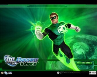 Green Lantern Dc Universe Online Comics Wallpaper