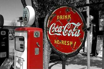 Vintage Gas Station By Nikonthog