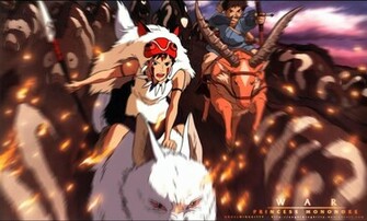 Mononoke Hime Desktop Background Wallpaper