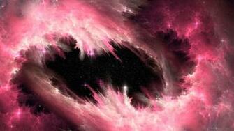 Wallpaper Pink Nebula X Planets Stars