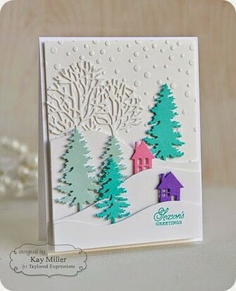 Taylored Expressions Design Team A Winter Scene