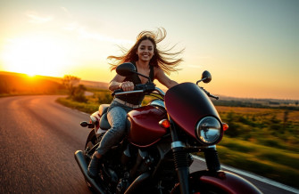 Motorcycle Girls Wallpaper