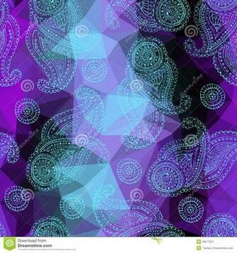 Purple Paisley Wallpaper All New