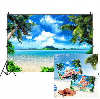 Amazon Aofoto Tropical Beach Photography Background