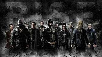 Batman Catwoman Scarecrow Bane The Dark Knight Rises Talia