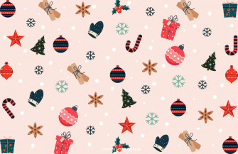 Christmas Wallpaper Ideas Presents Baubles I