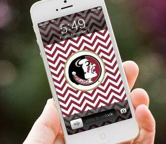 Chevron Florda State Seminoles iPhone Wallpaper On