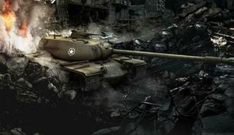 World Of Tanks T110e5 Usa HD Laptop Wallpaper Games