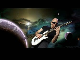 Guitar Joe Satriani With His Wallpaper
