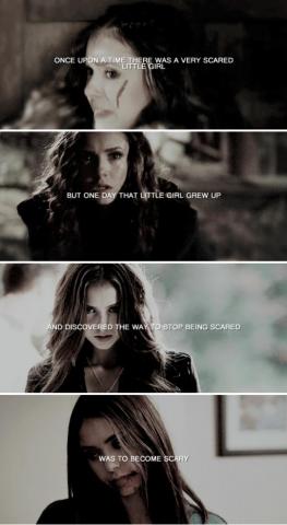 Once Upon A Time There Was Very Scared Little Girl But One Day