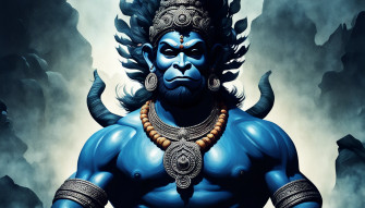 Dark Hanuman Wallpaper