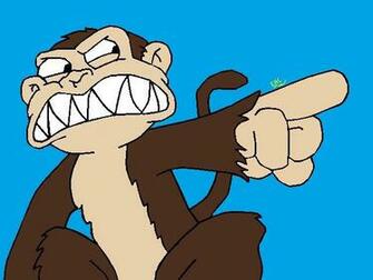 Evil Monkey Wallpaper Themed