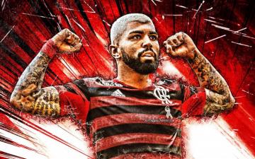 Wallpaper Gabigol Grunge Art Flamengo Fc Brazilian