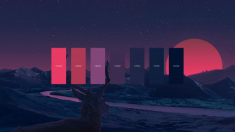 Aesthetic Dear Color Palette R Wallpaper