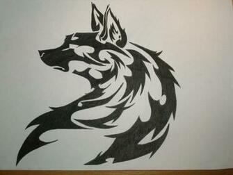 Tribal Wolf By Akviles